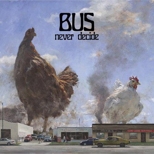 the album cover for Bus - Never Decide