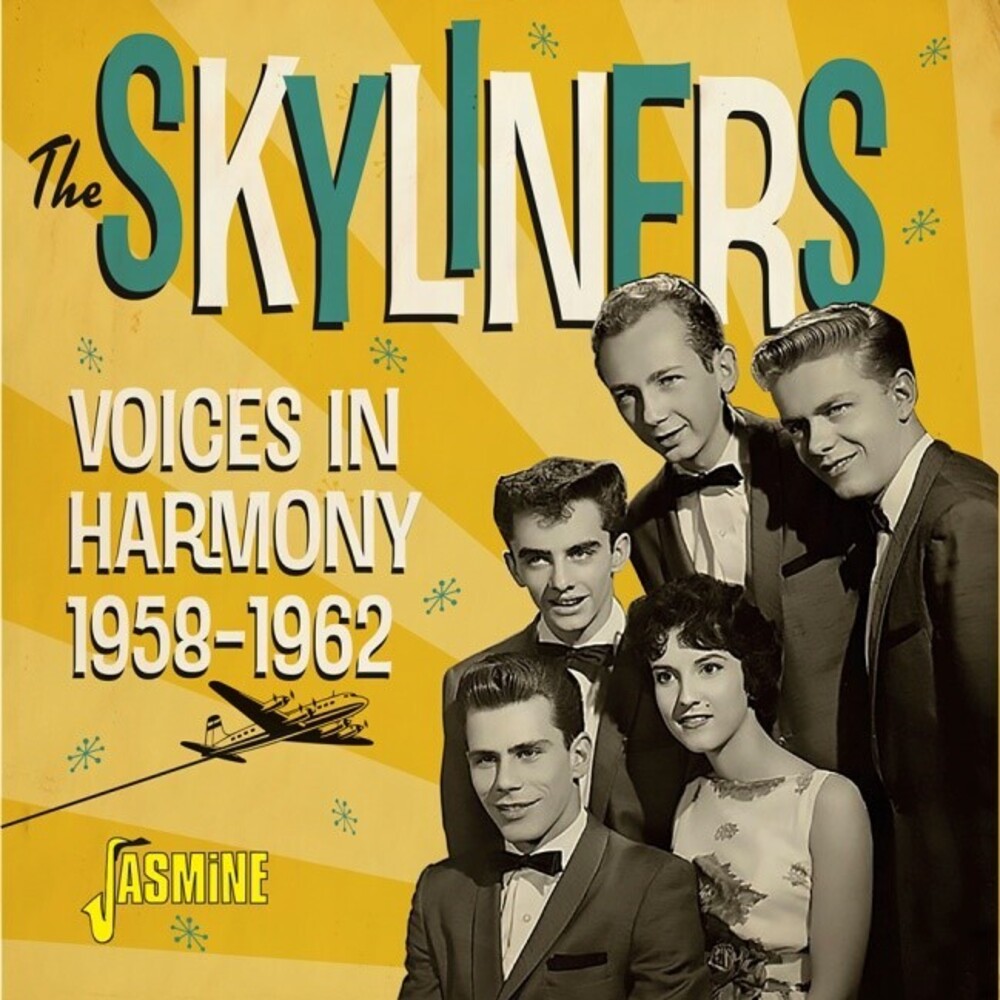 the album cover for The Skyliners - Voices In Harmony 1958-1962