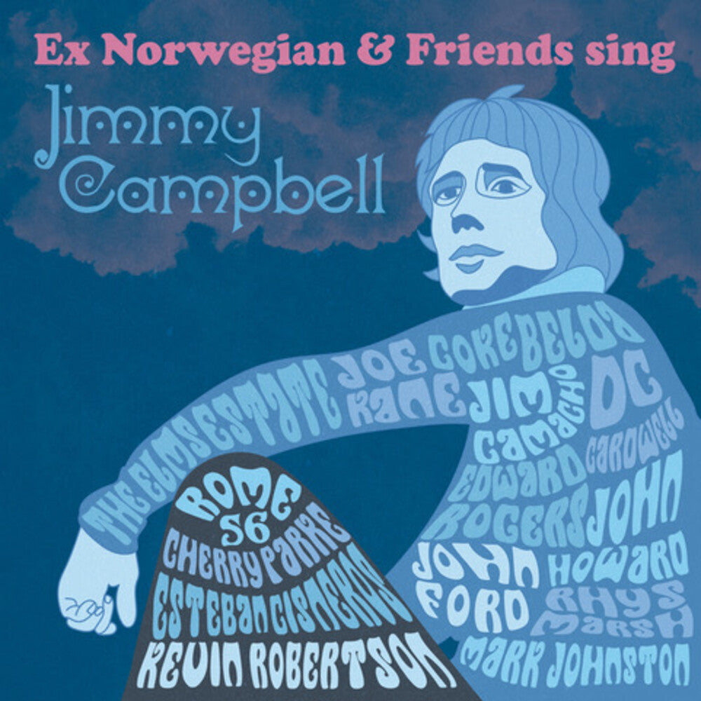 the album cover for Ex Norwegian - Sing Jimmy Campbell