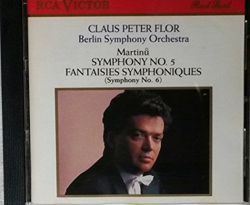 the album cover for Martinu / Berlin Sym Orch / Flor - Syms Nos 5 & 6