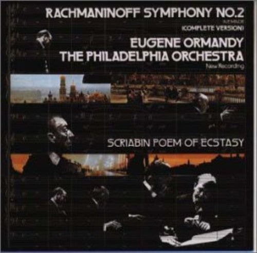 the album cover for Scriabin / Philadelphia Orch / Ormandy - Sym No 2