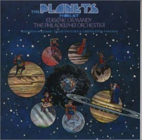 the album cover for Vaughan Williams / Ormandy - Planets