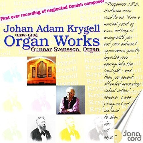 the album cover for Krygell / Gunnar Svensson - Organ Works