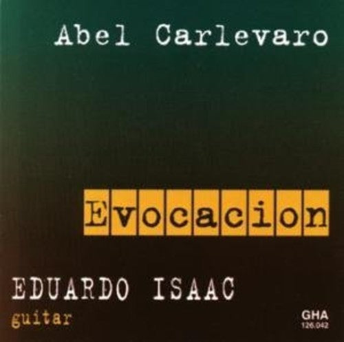 the album cover for Eduardo Isaac - Evocacion