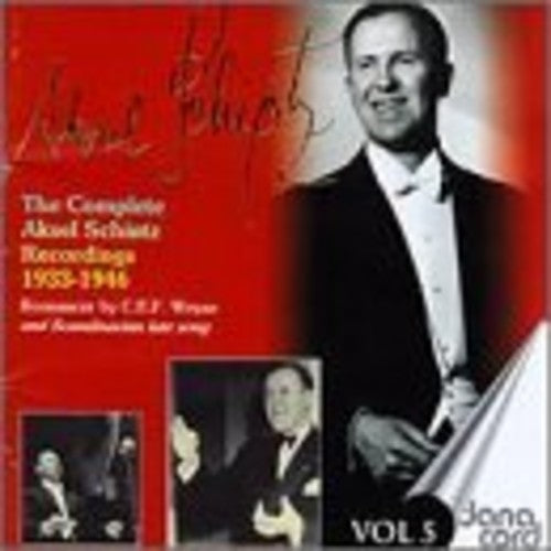 the album cover for Aksel Schiotz - Complete Aksel Schiotz Recordings 5