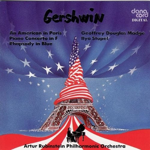 the album cover for Gershwin / Madge / Stupel - Stupel Conducts Gershwin