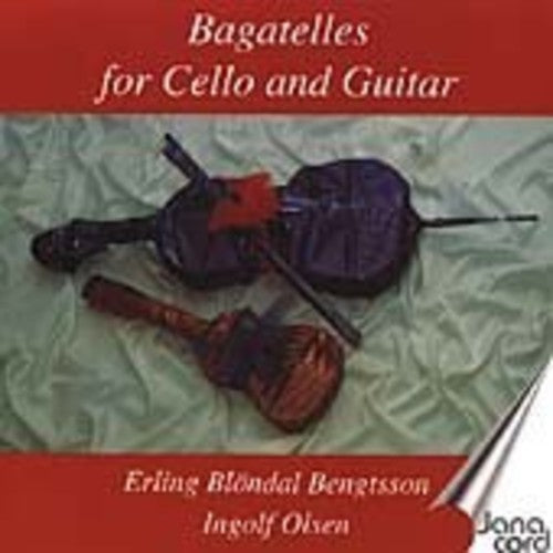 the album cover for Erling Blöndal Bengtsson - Bagatelles for Cello & Guitar