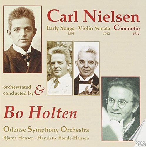 the album cover for Bo Holten - Commotio & Other Works