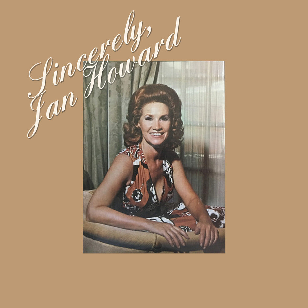 the album cover for Jan Howard - Sincerely, Jan Howard