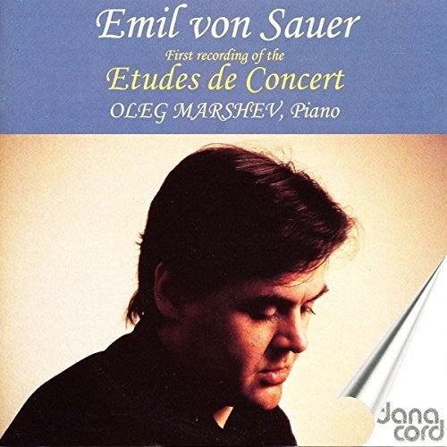 the album cover for Emil Sauer Von / Marchev - Etudes De Concert