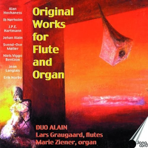 the album cover for Hovhaness / Langlais / Bentzon / Graugaard - Original Works For Flute & Organ