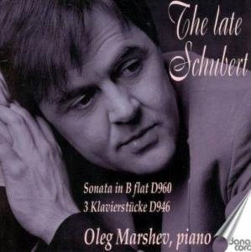 the album cover for Schubert / Marshev - Late Schubert