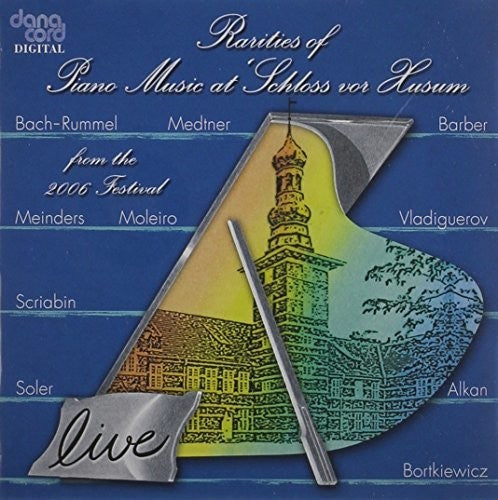 the album cover for Soler / Scriabin / Bach - Rarities Of Piano Music