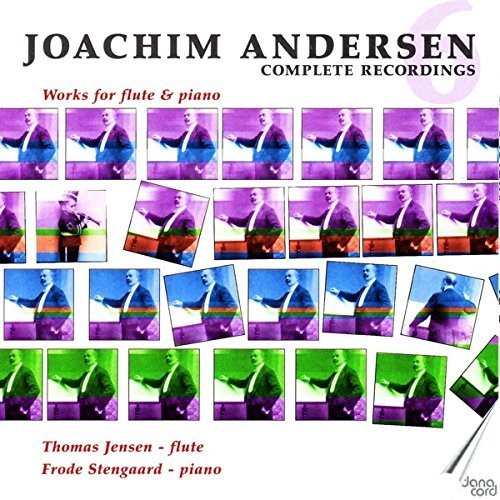 the album cover for THOMAS JENSEN - Works for Flute 6