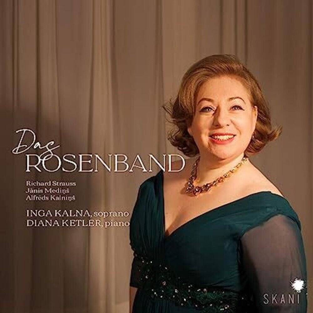 the album cover for Inga Kalna / Ketler,Diana - Das Rosenband