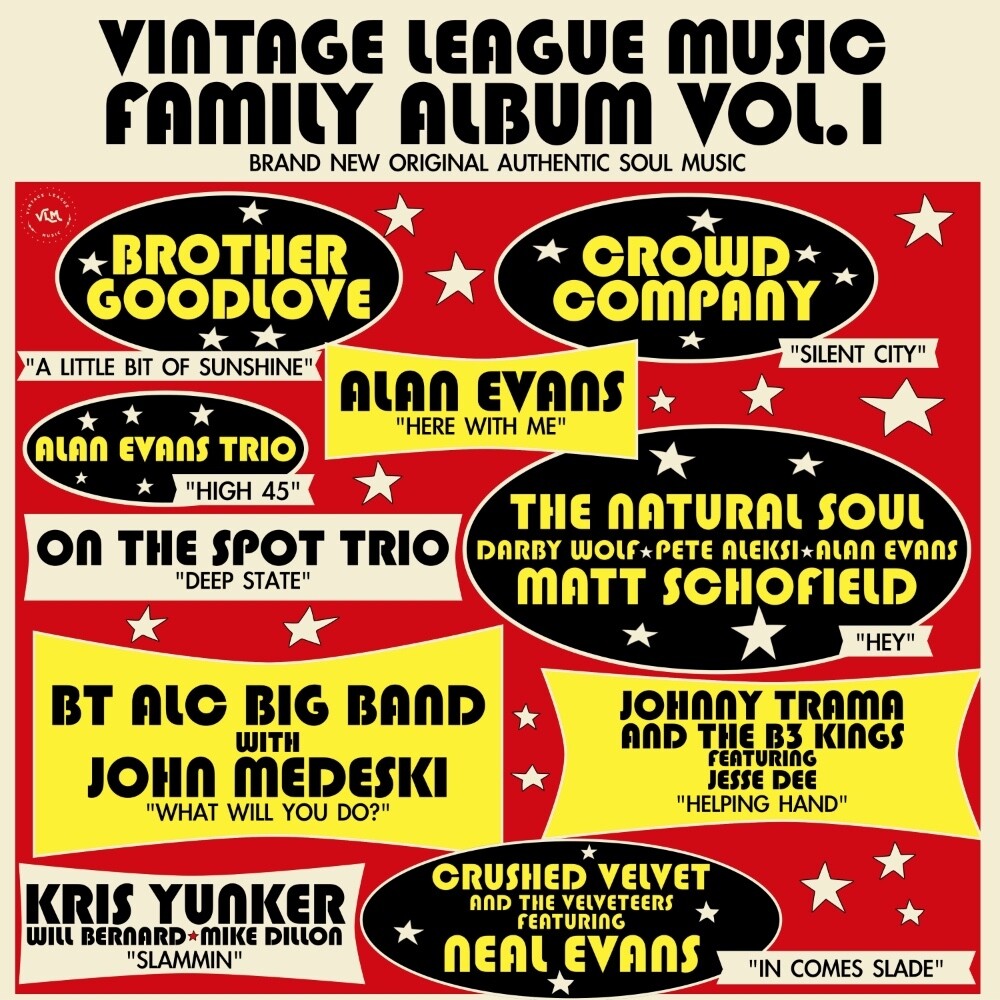 the album cover for Vintage League Music - Vintage League Music Family Album Vol. 1