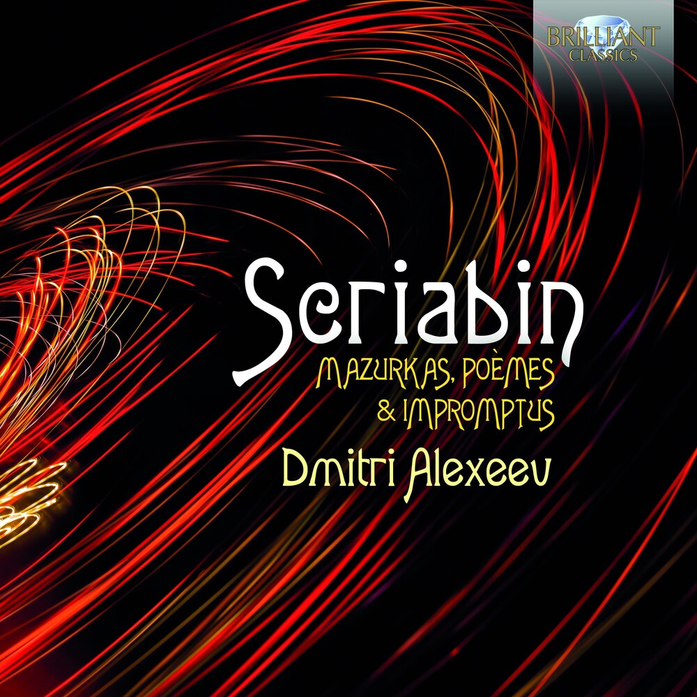 the album cover for Scriabin / Alexeev - Mazurkas Poemes & Impromtus