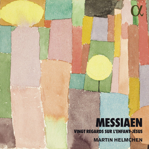 the album cover for Messiaen / Helmchen - Vingt Regards Sur L'enfant-Jesus