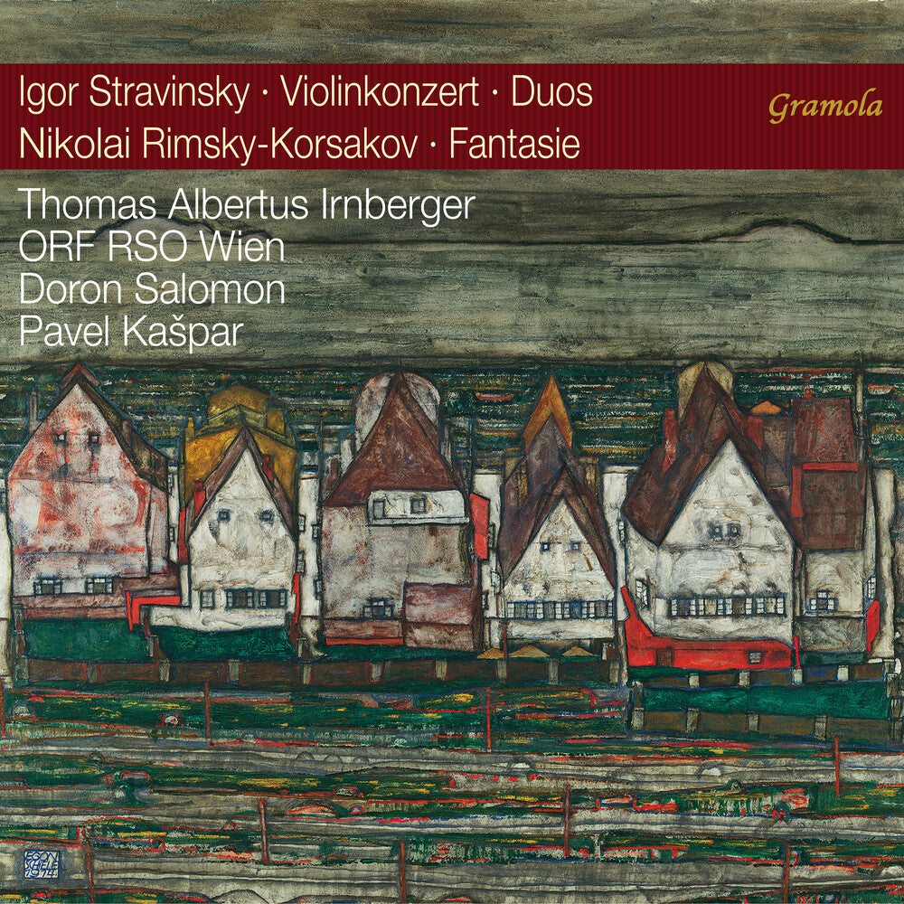 the album cover for Rimsky-Korsakov / Irnberger / Kaspar - Violinkonzert