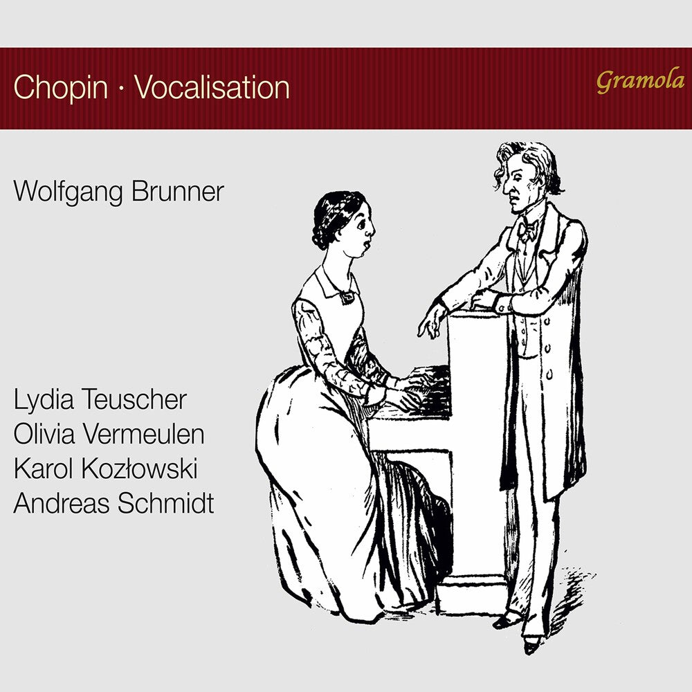 the album cover for Chopin / Brunner / Schmidt - Vocalisation