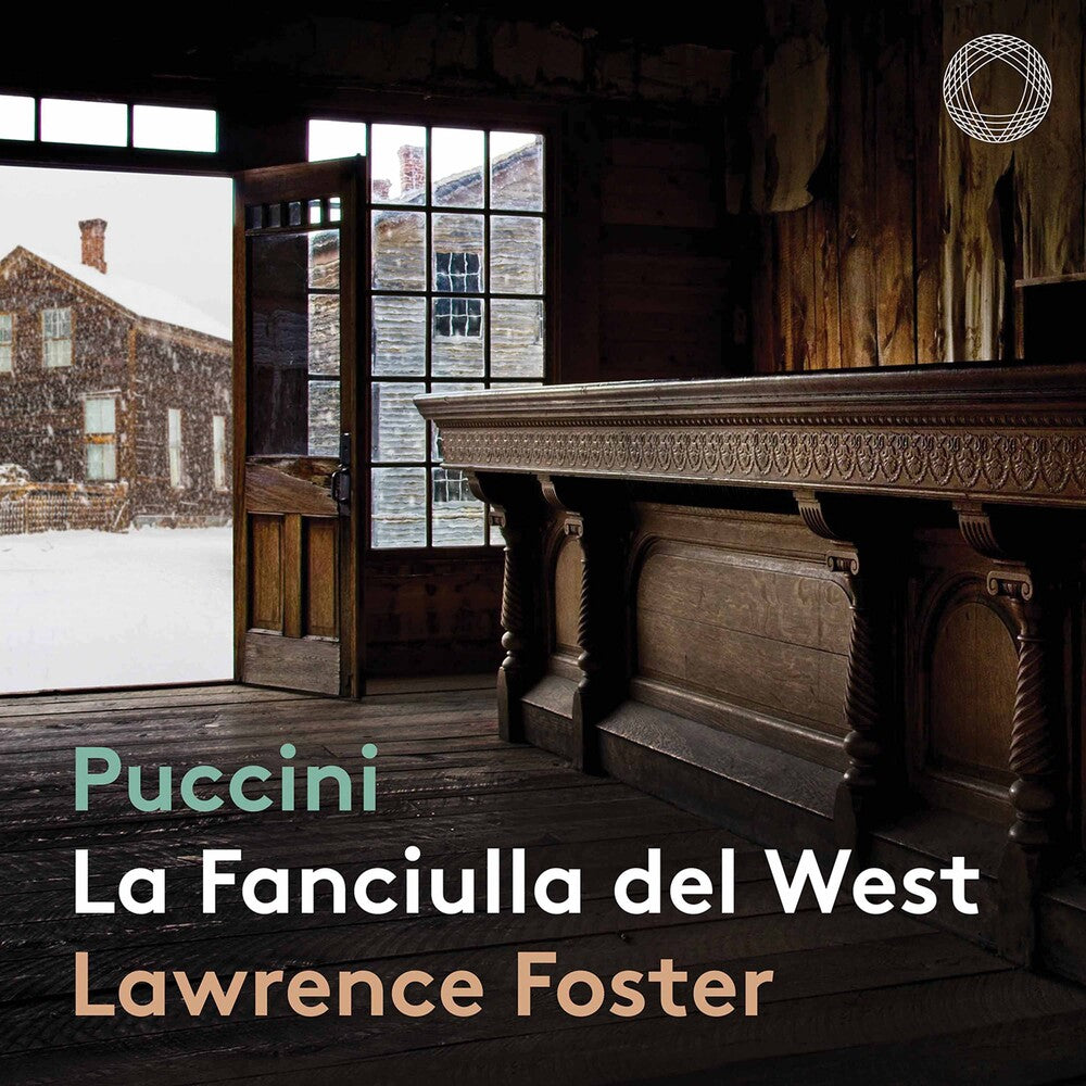 the album cover for Puccini - La Fanciulla Del West