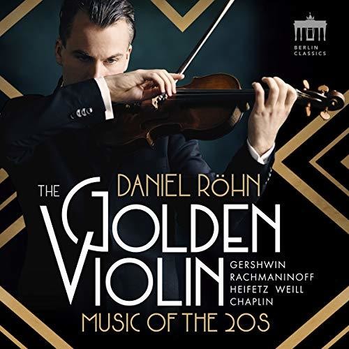 the album cover for Gershwin / Rohn - Golden Violin