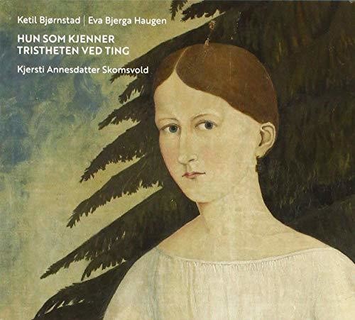 the album cover for Ketil Bjørnstad - Hun Som Kjenner Tristheten Ved Ting