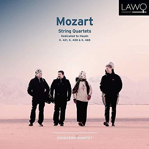the album cover for Mozart / Engegard Quartet - String Quartets