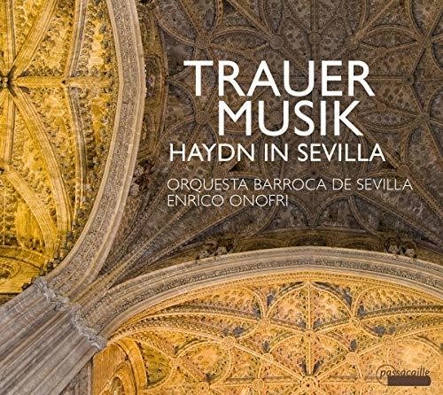 the album cover for Barrera / Orquesta Barroca De Sevilla / Renteria - Funeral Music in 18th Century Andalusia