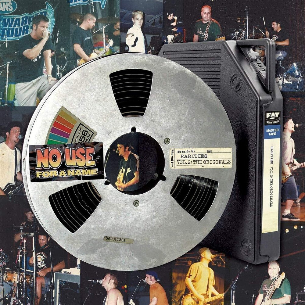 the album cover for No Use For A Name - Rarities Vol. 2: The Originals