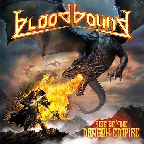 the album cover for Bloodbound - Rise Of The Dragon Empire