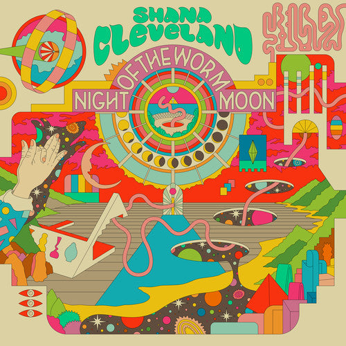 the album cover for Shana Cleveland - Night Of The Worm Moon