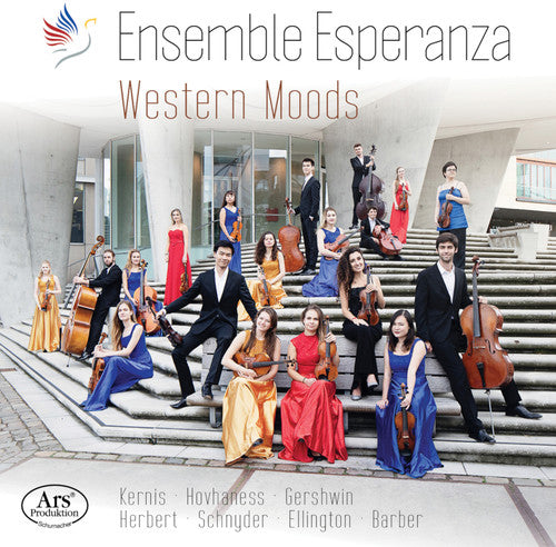 the album cover for Barber / Ensemble Esperanza - Western Moods