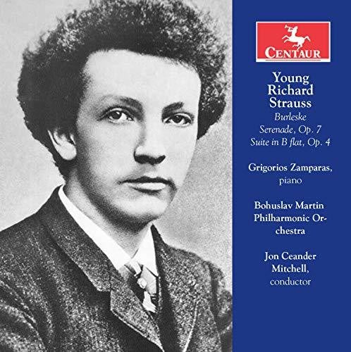the album cover for Strauss / Zamparas / Kruyer - Burleske / Serenade 7 / Suite in B Flat 4