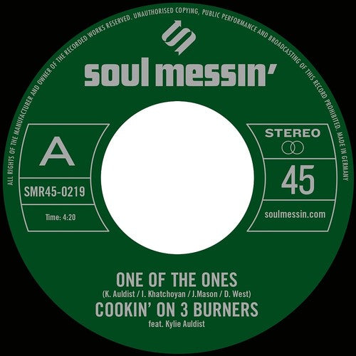 the album cover for Cookin On 3 Burners - One Of The Ones / Force Of Nature