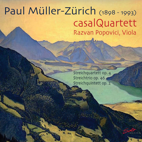 the album cover for Muller-Zurich / Casal Quartett - Streichquintett