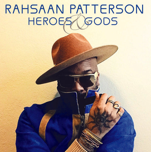 the album cover for Rahsaan Patterson - Heroes & Gods