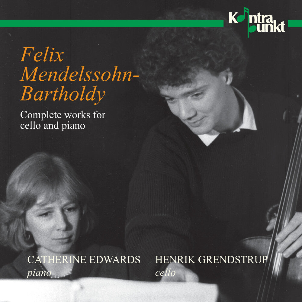 the album cover for Mendelssohn / Holten - Complete Cello & Piano Works