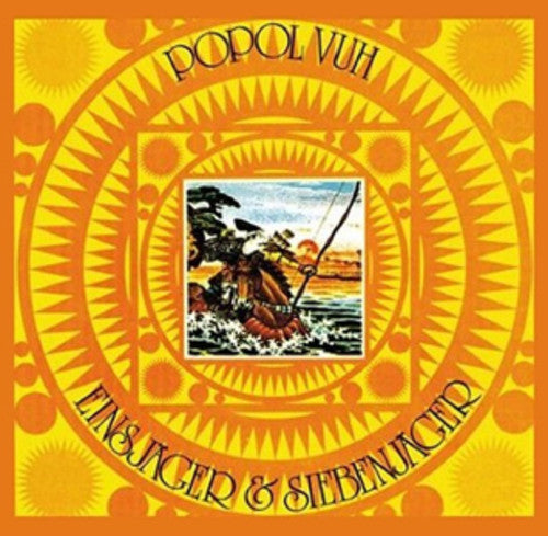 the album cover for Popol Vuh - Einsjager Siebenjager