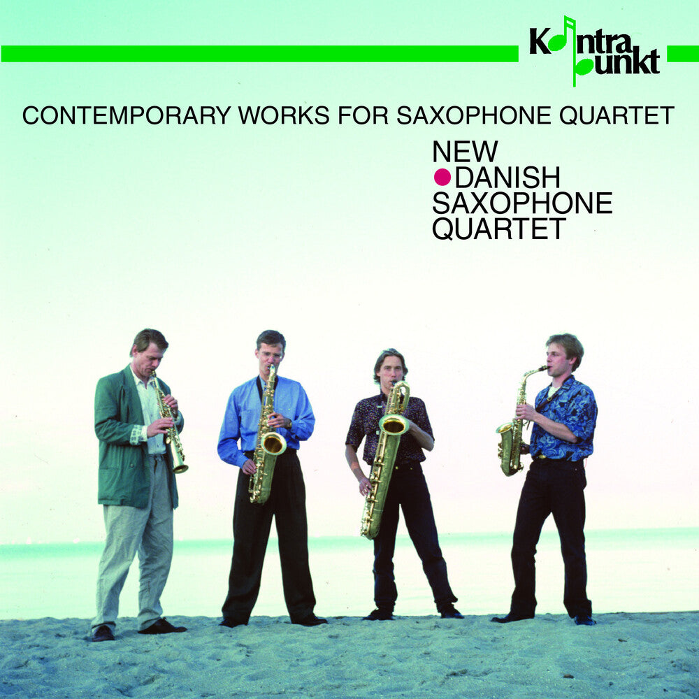 the album cover for New Danish Saxophone Quartet - Contemporary Works