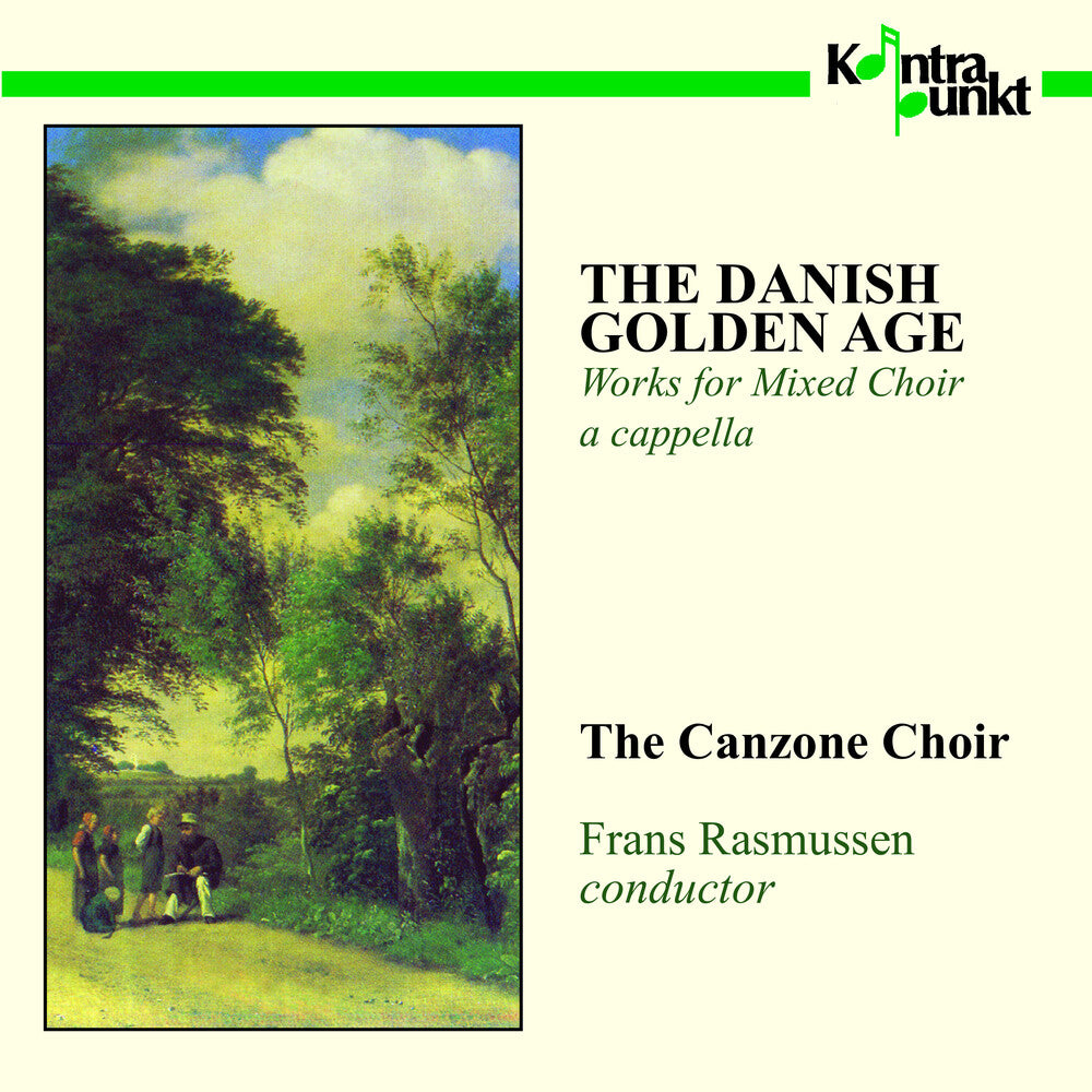the album cover for Canzone Choir - Danish Golden Age