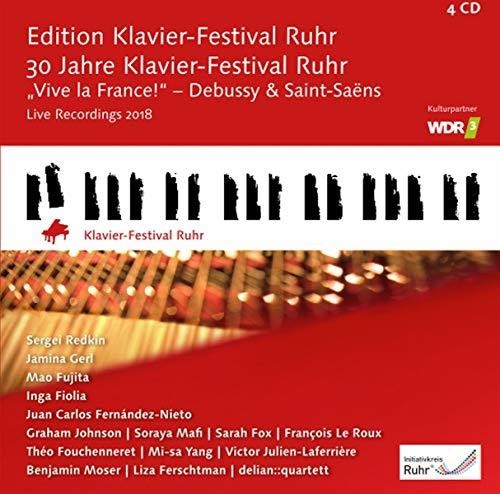 the album cover for Debussy - Klavier-Festival Ruhr 37