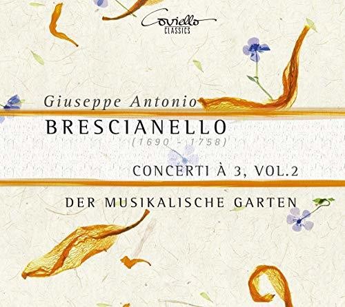 the album cover for Brescianello / Musikalische Garten - Concerti a 3 Volume 2