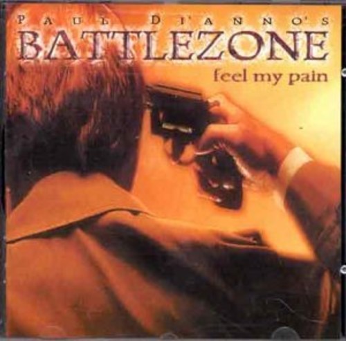 the album cover for Paul Di'Anno's Battlezone - Feel My Pain