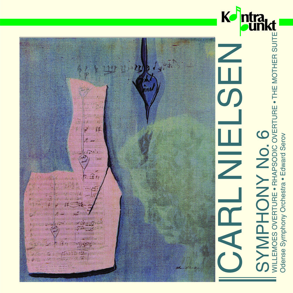 the album cover for Nielsen / Serov / Odense Symphony Orchestra - Symphony 6