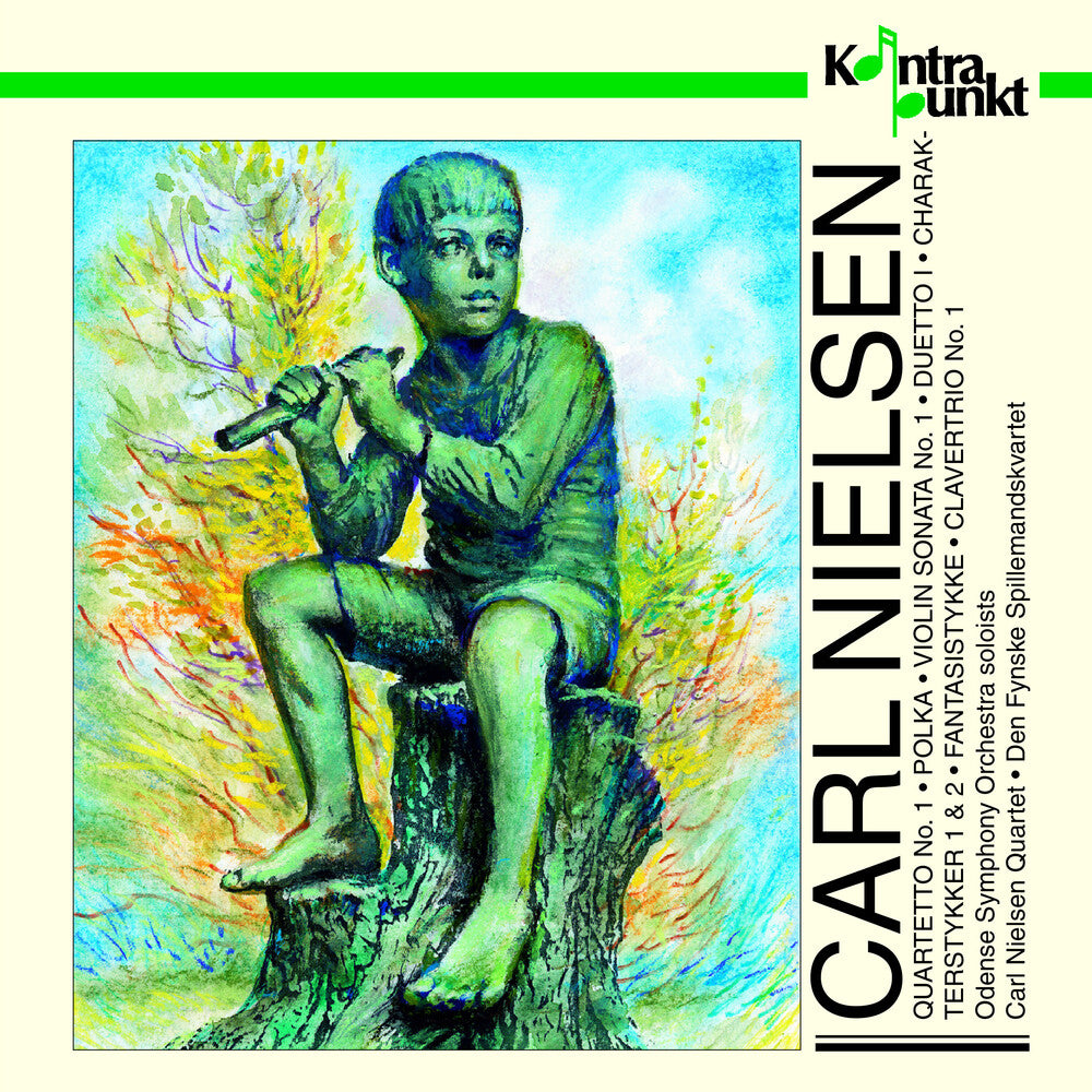 the album cover for Nielsen - Quartetto 1 in D minor