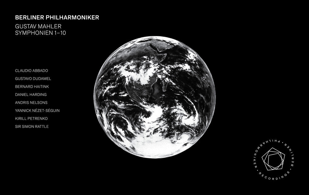 the album cover for Berliner Philharmoniker / Mahler - Symphonien 1-10