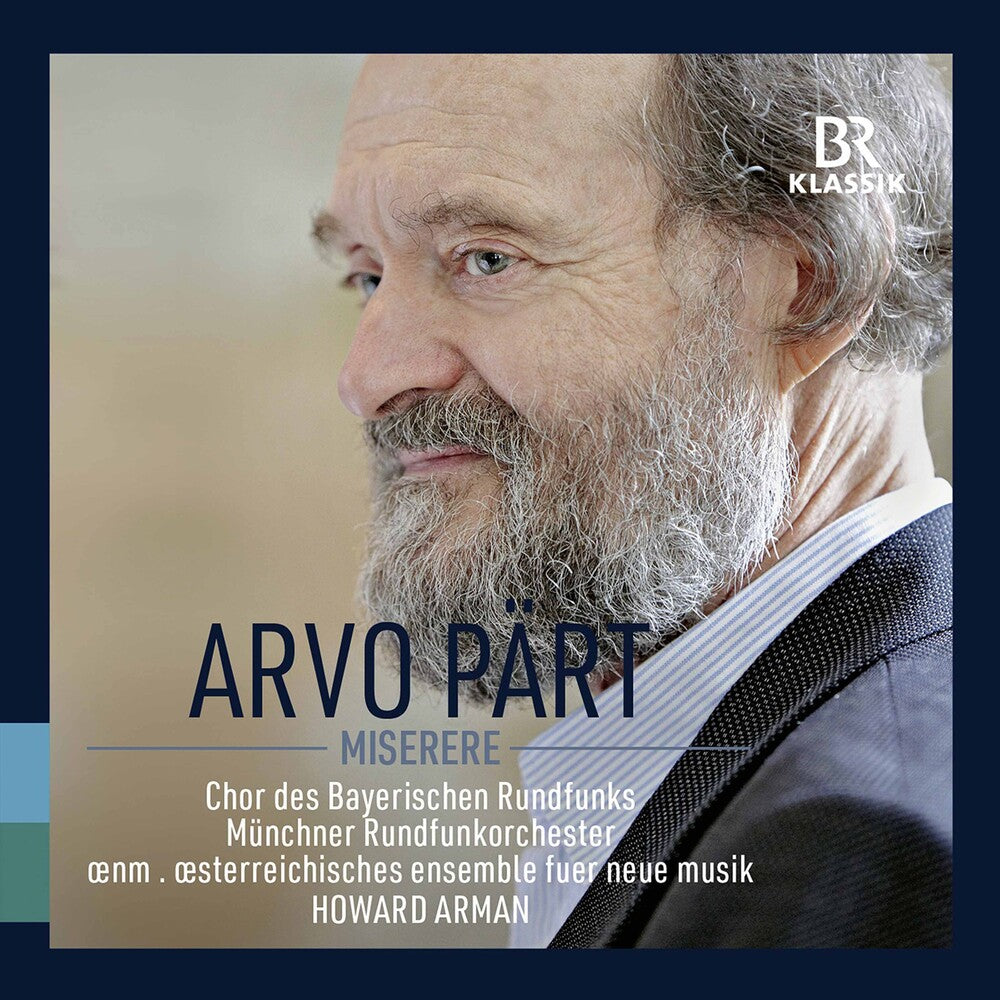 the album cover for Part - Arvo Pärt: Miserere
