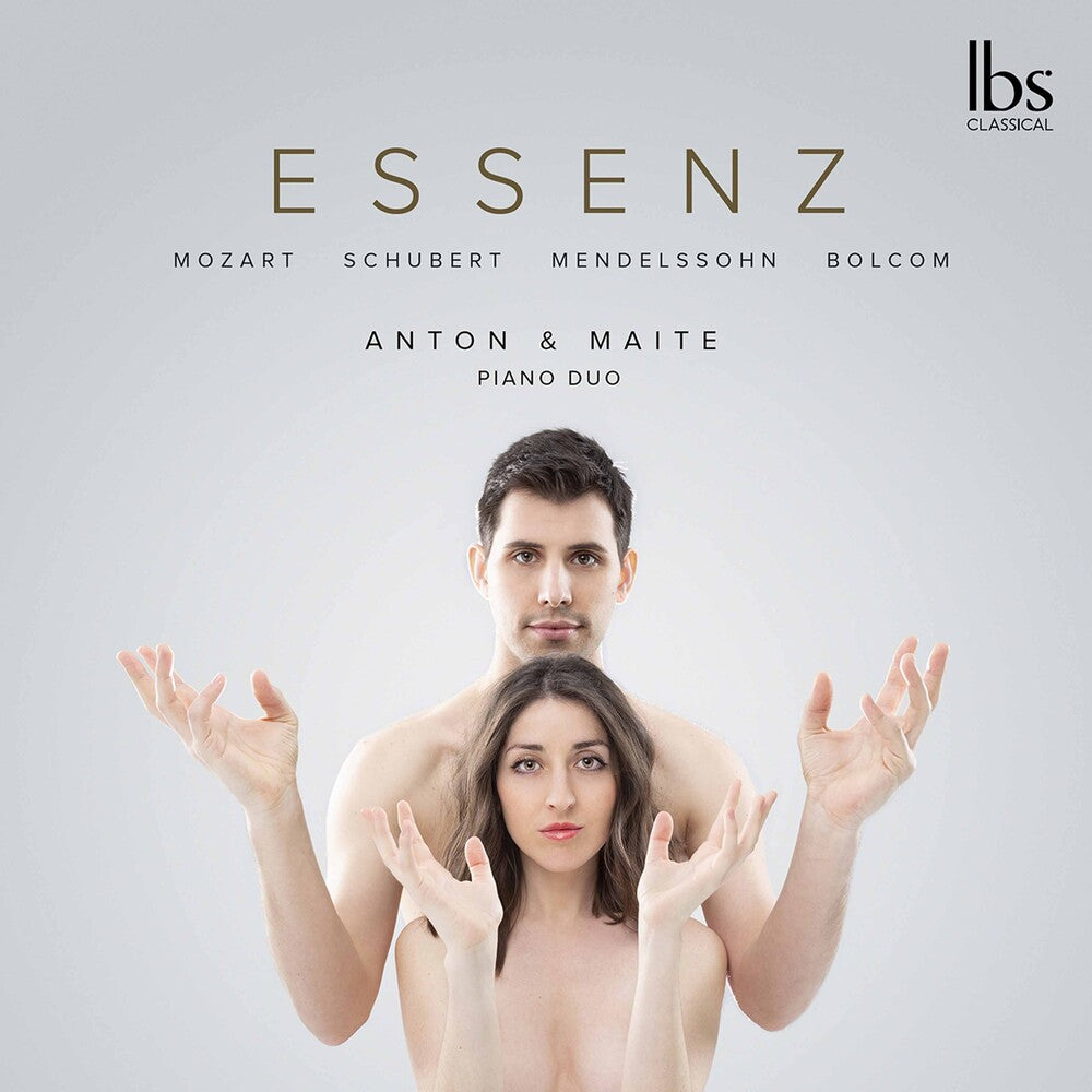 the album cover for Bolcom / Anton / Maite Piano Duo - Essenz