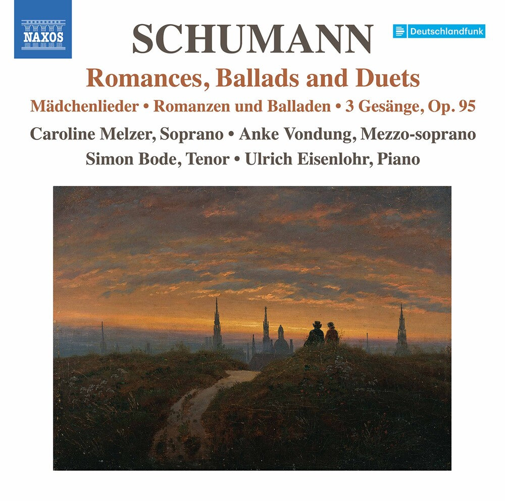 the album cover for Schumann / Melzer / Eisenlohr - Romances Ballads & Duets